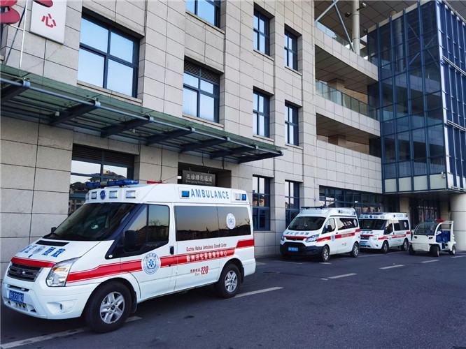 山根镇救护车出租服务案例4