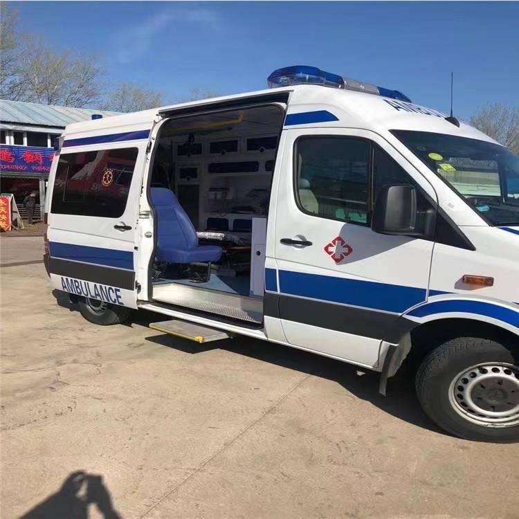 山根镇私人长途救护车出租转院回家